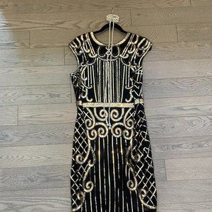 $30 - FLAPPER STYLE COSTUME DRESS